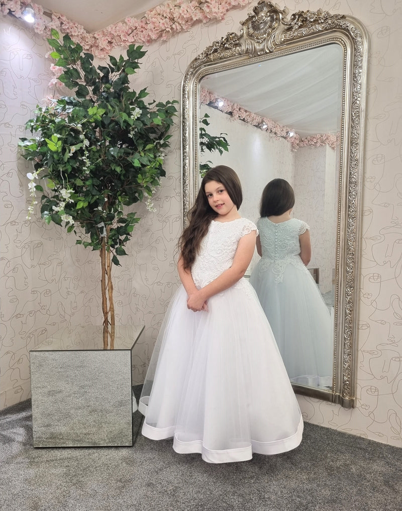 Communion Dress - White