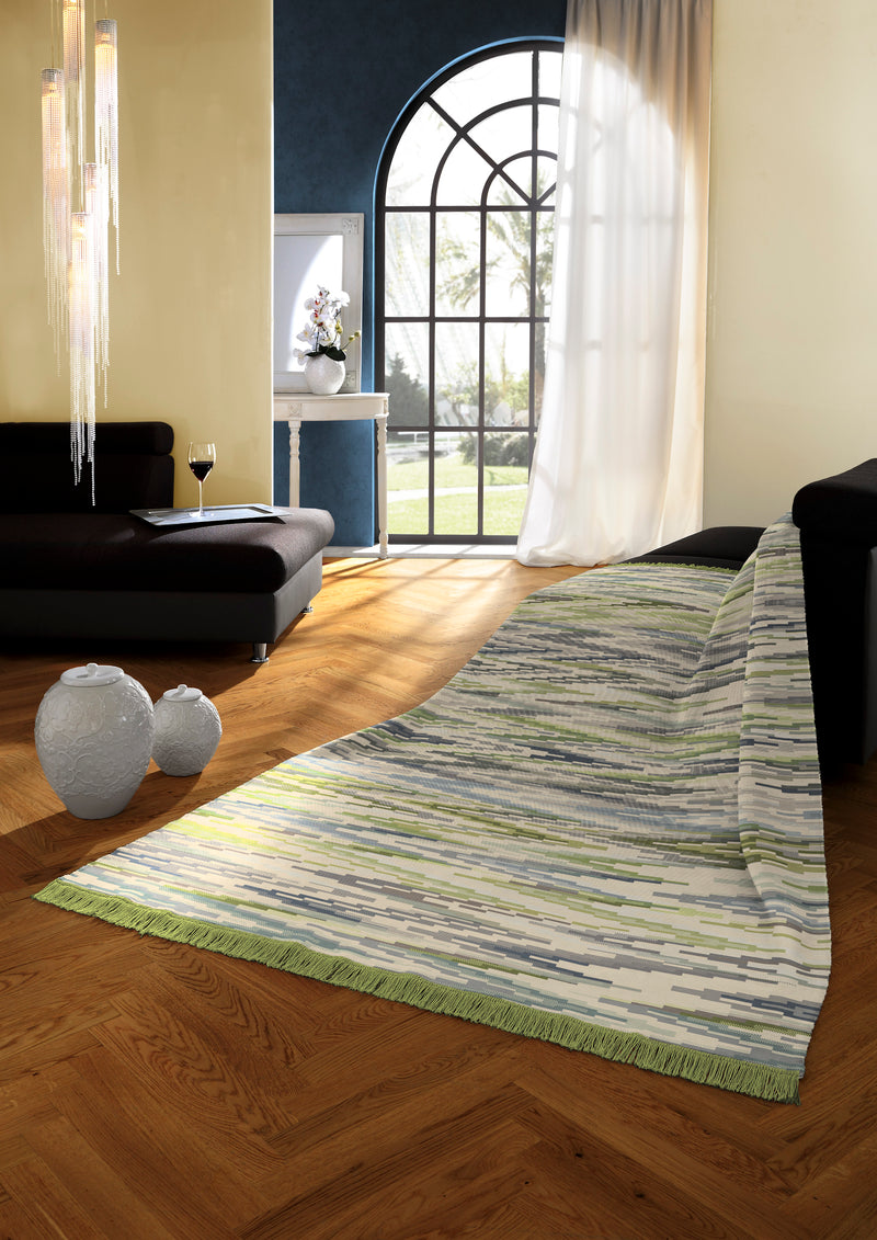 Cotton Rich Zig Zag Blanket 140x180