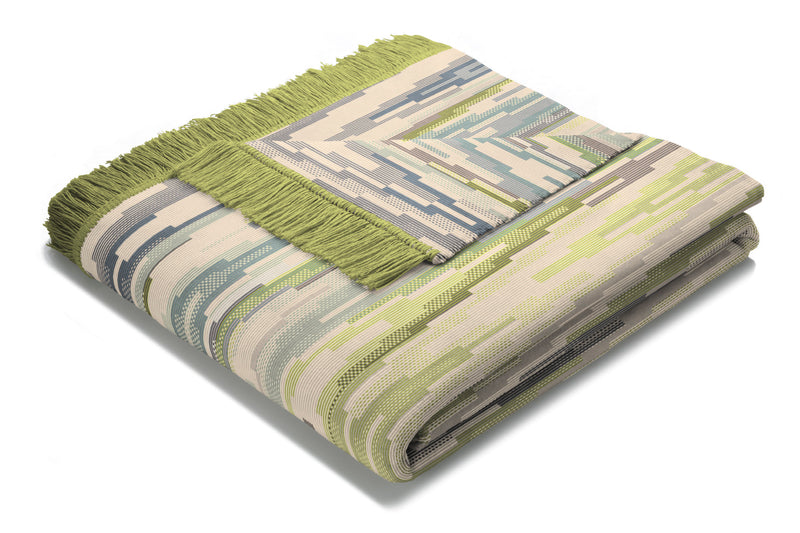 Cotton Rich Zig Zag Blanket 140x180