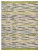 Cotton Rich Zig Zag Blanket 140x180