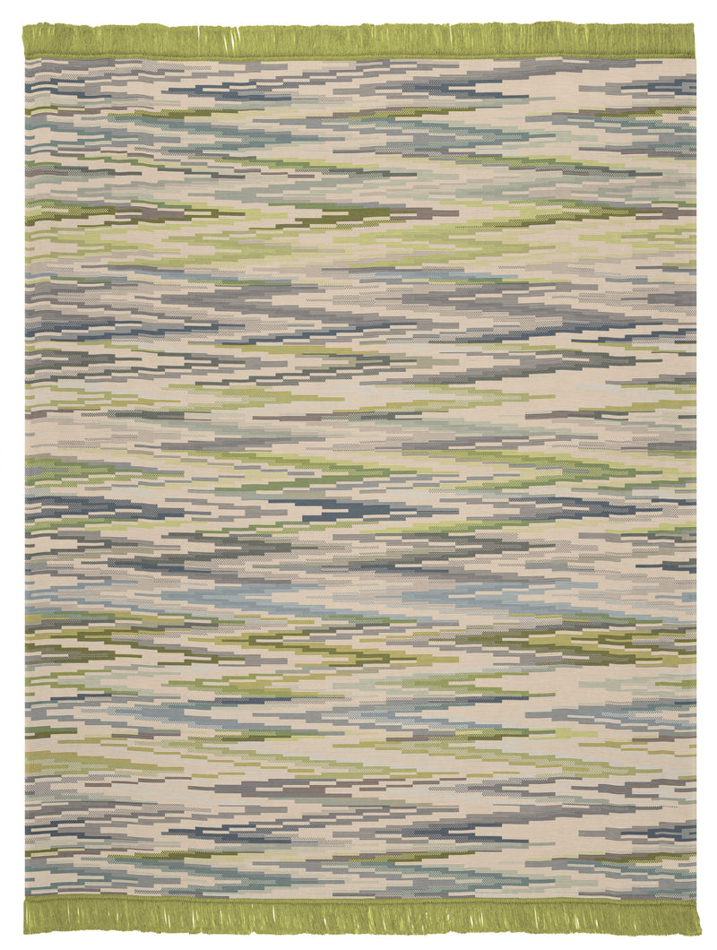 Cotton Rich Zig Zag Blanket 140x180