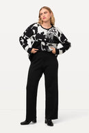 KNIT TROUSERS - Black