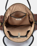 Trendy Iven Handbag - Brown