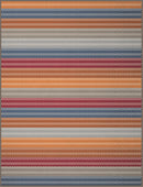 Cotton Rich Throw - Diamond Stripe 140 x 180