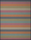 Cotton Rich Throw - Diamond Stripe 140 x 180