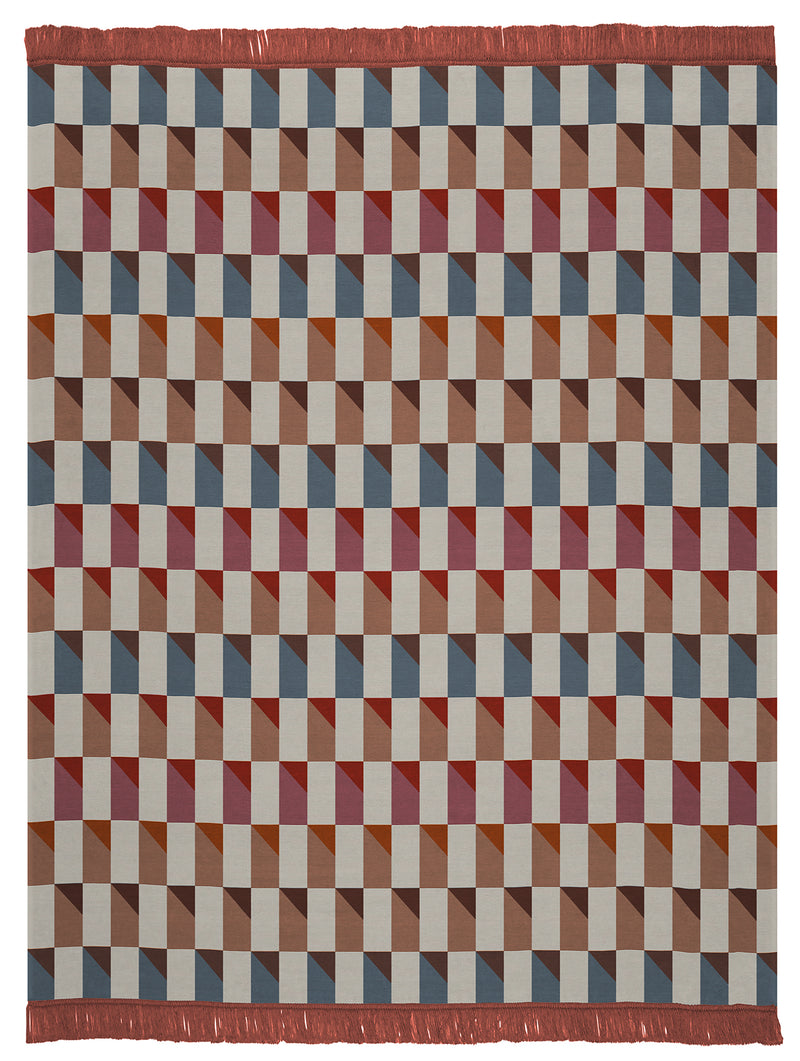 Cotton Rich Throw - Bricks 140 x 180