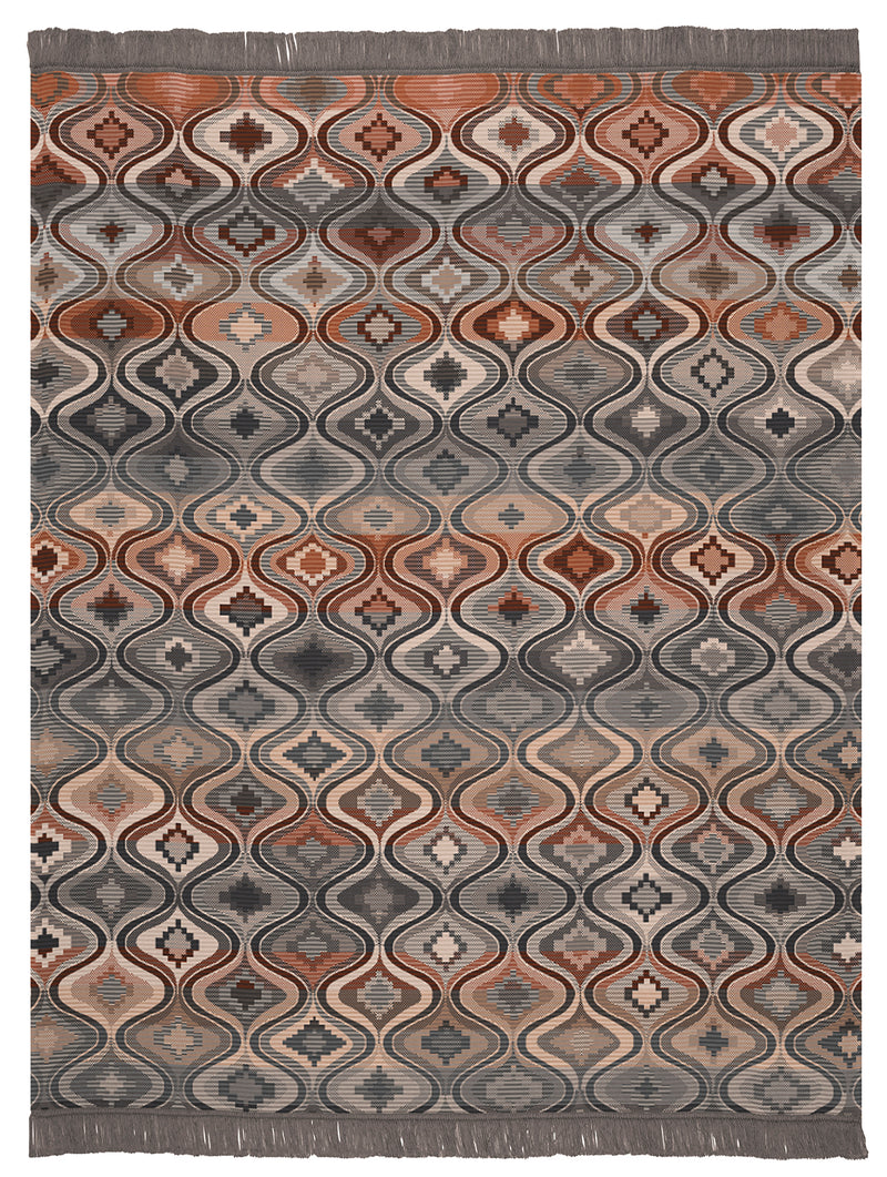 Cotton Rich Throw - Orient Natural 140 x 180