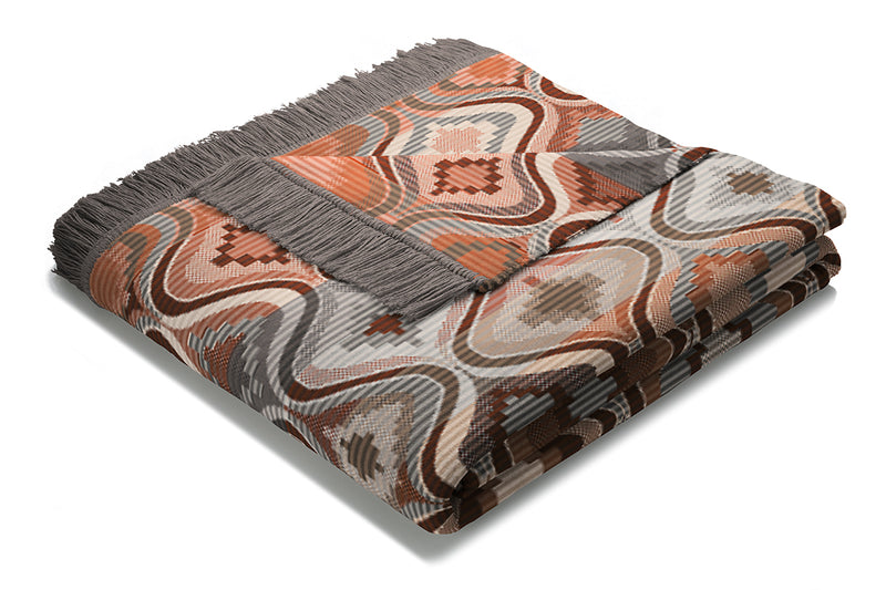 Cotton Rich Throw - Orient Natural 140 x 180