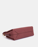 Trendy Lora Handbag - Burgundy