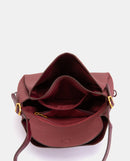 Trendy Lora Handbag - Burgundy
