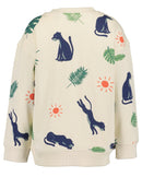 Dropped Shoulder Sweatshirt - Stone