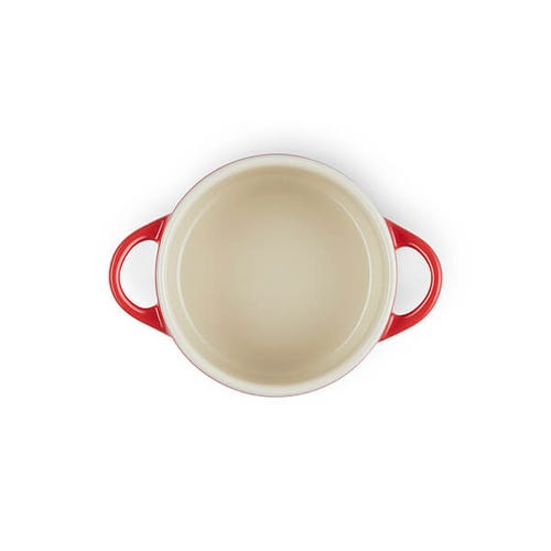 Petite Casserole with Gold Heart - Cerise