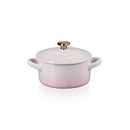 Petite Casserole with Gold Heart - Shell Pink