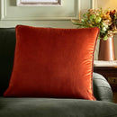 Harlan Velvet Cushion 55x55CM - Spice