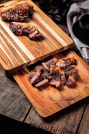 Teak Wood Barbeque Board & Tray