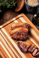 Teak Wood Barbeque Board & Tray