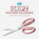 Gripz 21cm Serrated Shears - Cherry Blossom