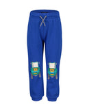 Knee Detail Joggers - Ocean