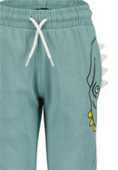 Animal Motif Joggers - Glacier