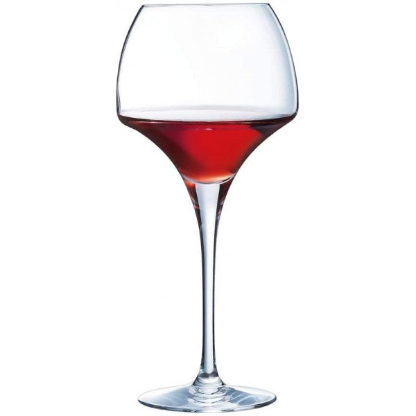 Open Up Crystal Tannic Stem Wine Glass Set of 6