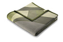 Cotton Rich Oversized Leaf Throw - Green 140 X 180