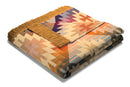 Ikat Diamond Throw 140X180 - Multi