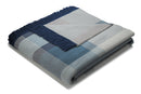 Oversized Check Throw - 140X180 - Blue