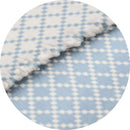Texture Semi Plain Throw 140X180 - Blue