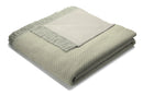 Texture Semi Plain Throw - Green