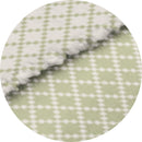 Texture Semi Plain Throw - Green