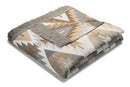 Unique Home Ikat Throw - Grey 140 x 180