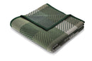 Unique Home Herringbone Throw - Green 140 x 180