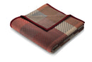 Unique Home Herringbone Throw - Red 140 x 180