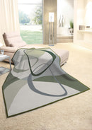 Unique Home Modern Geo - Green 140 x 180