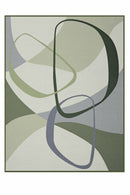Unique Home Modern Geo - Green 140 x 180