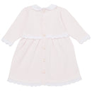 Crocheted Dress - Pale Pink