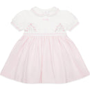 Floral Jersey Dress - Pale Pink