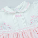 Floral Jersey Dress - Pale Pink