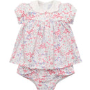 Lola Floral Dress Set - Pale Pink