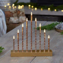 9 LED Candlebridge - Gold