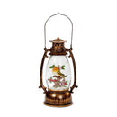 SnowSwirl Festive Robin Lantern