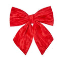 34cm Velvet Bow - Ruby