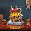 Santas Grotto SnowScene