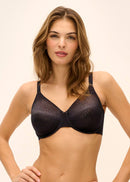 Back Appeal Underwire Bra - Black
