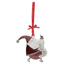 Sparkle Santa with List Decoration