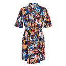 Tropical Opulence Dress - Multicolour