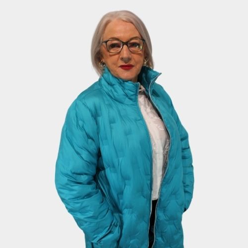 Normann Coat - Lake Blue