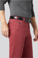 Roma Cotton Trouser - Red