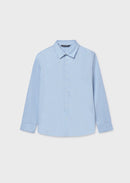 Basic Long Sleeve Shirt - Light Blue 12
