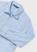 Basic Long Sleeve Shirt - Light Blue 12